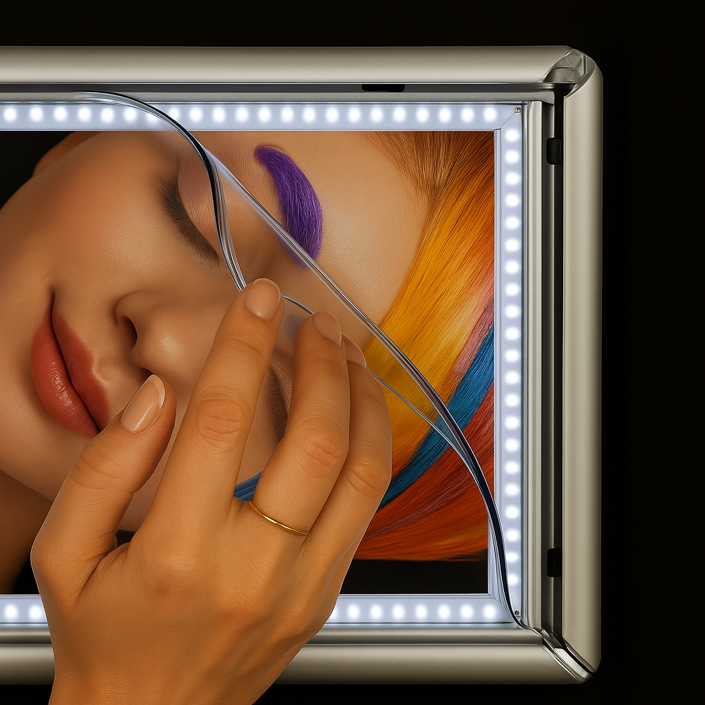 LED alumīnija rāmji