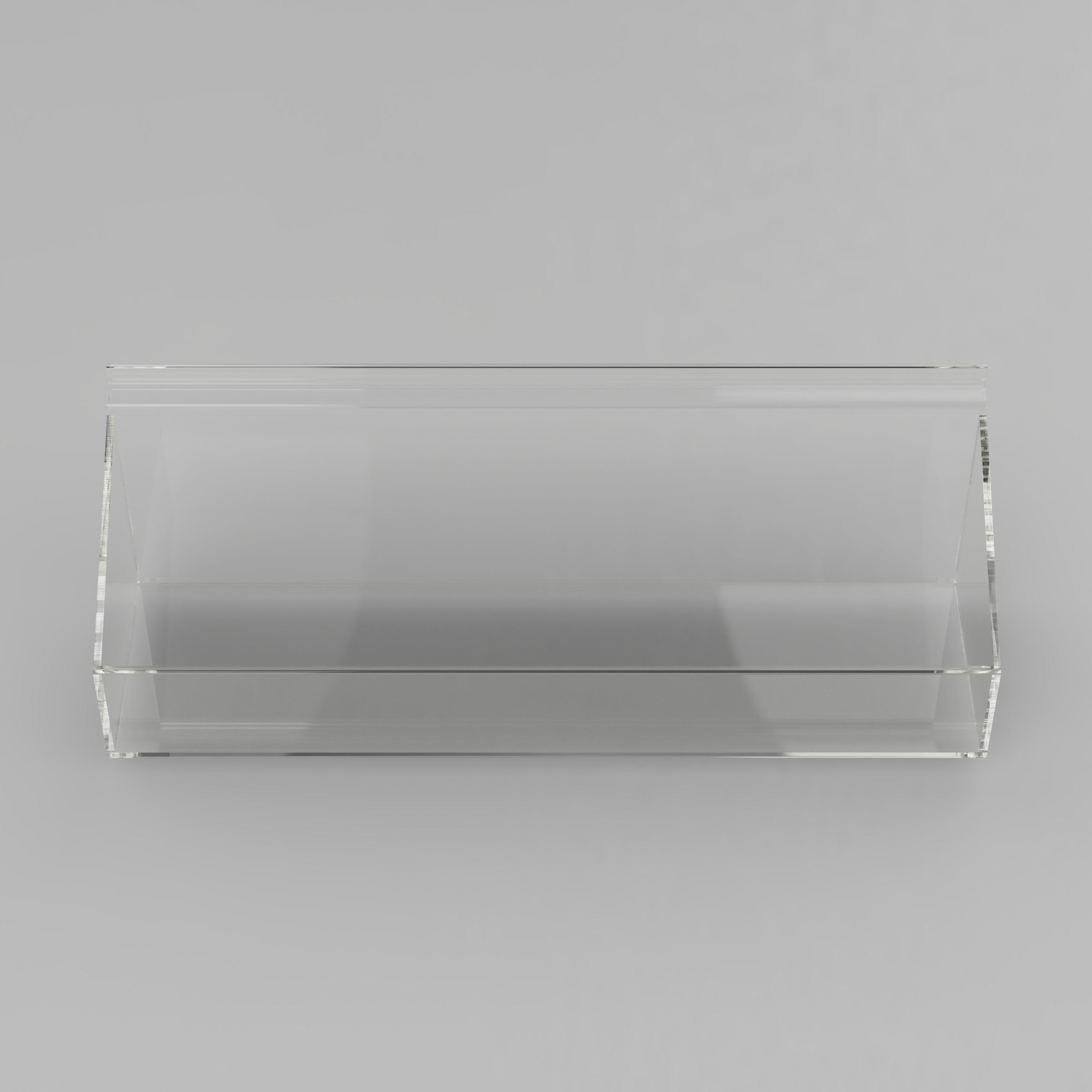 Iekarināmais plaukts no orgstikla Euro sienai - Image 2